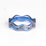 The Wave with Megalodon Tooth - Size 10.5