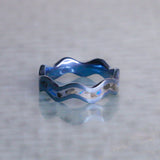 The Wave with Megalodon Tooth - Size 10.5
