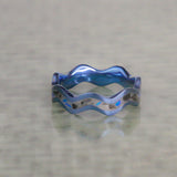 The Wave with Megalodon Tooth - Size 10.5