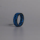 Blue Matrix Ring - Size 5.5