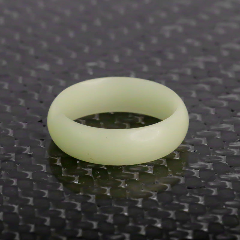 Aqua Halo Ring - Size 8.5