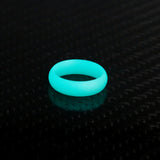 Aqua Halo Ring - Size 8.5