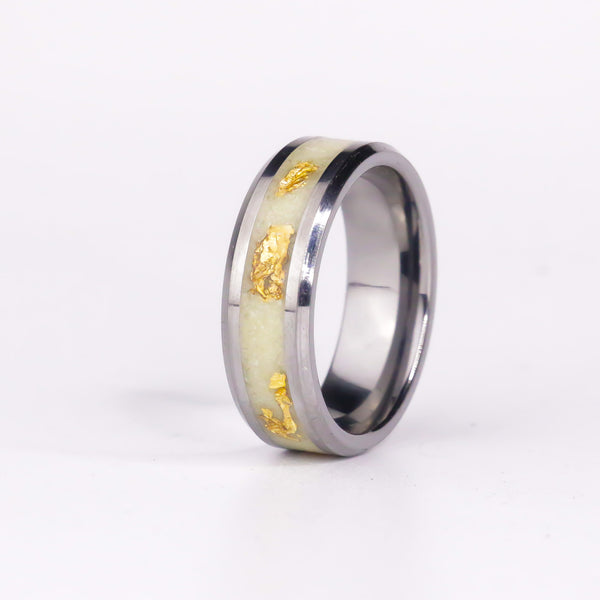 Royal Blue with 24K Gold Leaf - Size 12