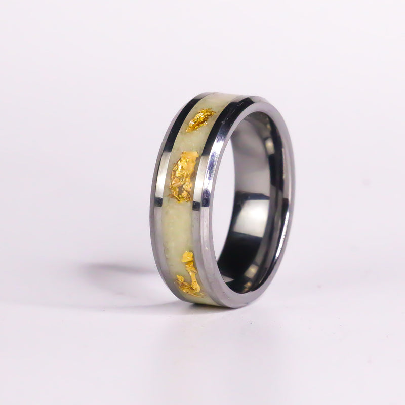 Royal Blue with 24K Gold Leaf - Size 12