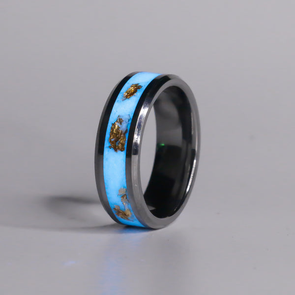 Royal Blue with 24K Gold Leaf - Size 12