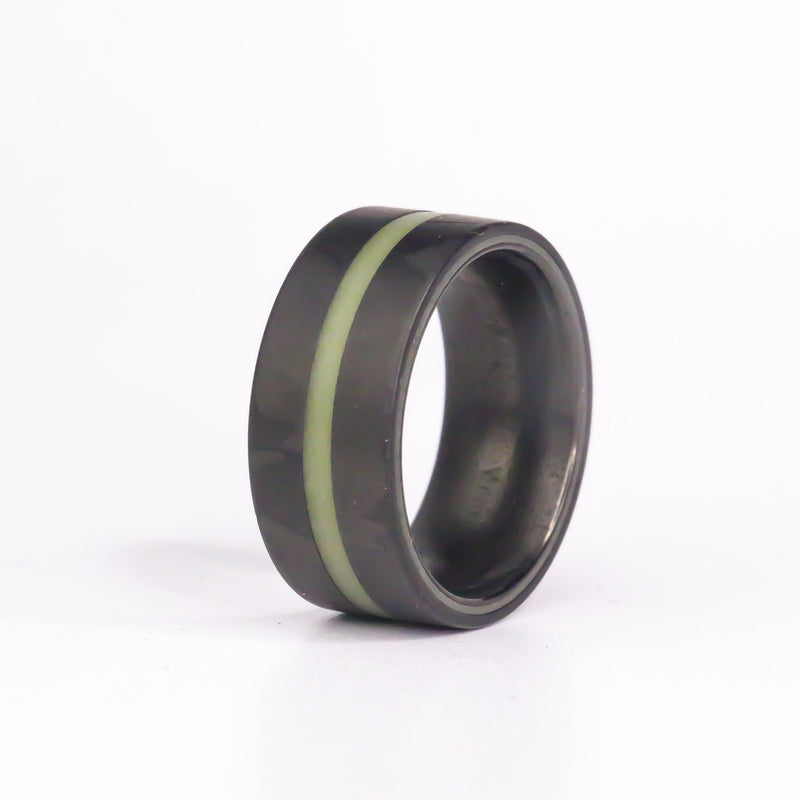 Carbon Celestial in Green - Size 9.5 (my personal favorite ring)