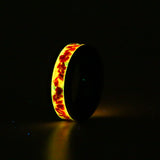 Crimson Red On Tungste - Size 9