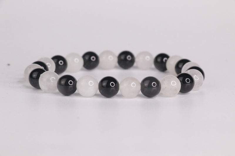 Marble and Onyx Bracelet