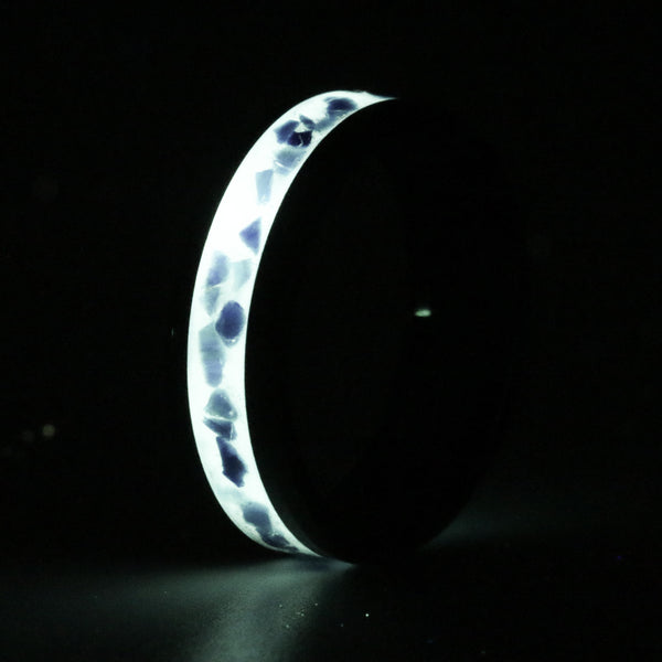 Egyptian Blue Opal White Lume - Size 13.5