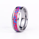 Super Man/Spider Man Opal Ring - Size 13.5