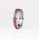 A Superman Ring 6mm - Size 12.5