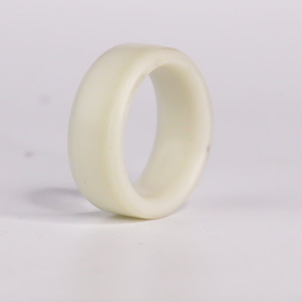 The Cobalt Cream Ring - Size 10.5