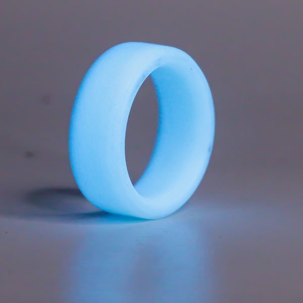 The Cobalt Cream Ring - Size 10.5
