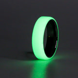 Green Super Lume on Tungsten - size 13.5