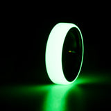 Green Super Lume on Tungsten - size 13.5