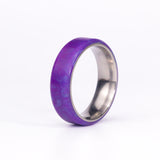 Indigo Blue/Purple swirl on Ti- size 13.5