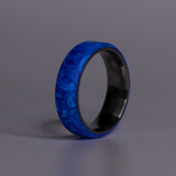 Indigo Blue/Purple swirl on Ti- size 13.5