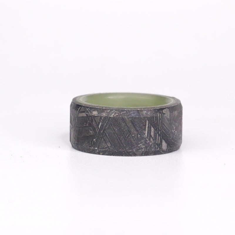 Meteorite And Glow Ring - Size 8.5