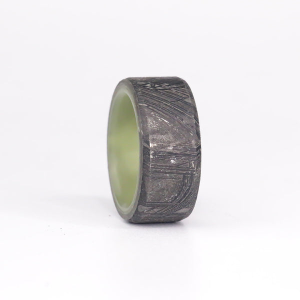 Meteorite And Glow Ring - Size 8.5