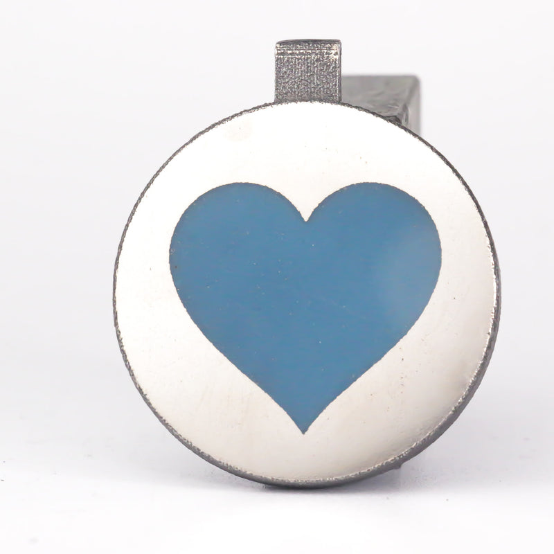 3D printed Steel Heart Pendant