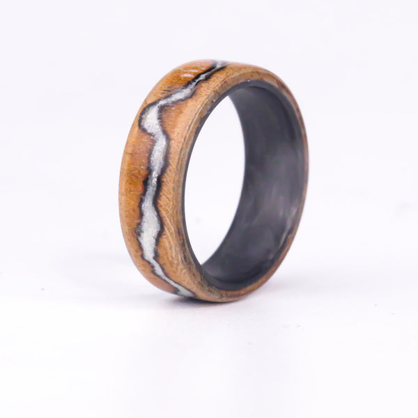 Cobalt Blue on maple over forged carbon - Size 11