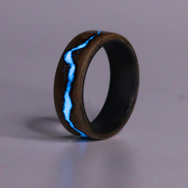 Cobalt Blue on maple over forged carbon - Size 11