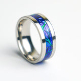 The Blue Rift Iridescent Ring