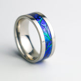 The Blue Rift Iridescent Ring