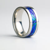 The Blue Rift Iridescent Ring