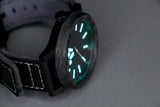 Quartz Matte Solid Carbon Fiber Bezel Watch