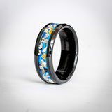 The Blue Mammoth - 8mm Black Ceramic Ring