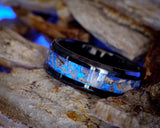 The Blue Mammoth - 8mm Black Ceramic Ring