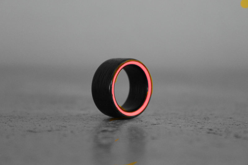 The Oreo - Carbon Fiber Side Glow Ring