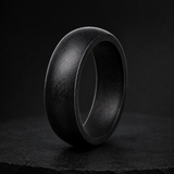 Afterdark Halo dark charcoal glow ring in dramatic studio lighting