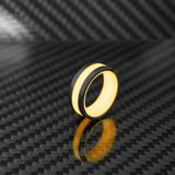 Orange Apollo Lume V2 carbon fiber ring square product photo 1