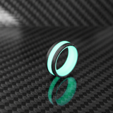 Teal Apollo Lume V2 carbon fiber ring square product photo 1