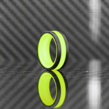 Yellow Apollo Lume V2 carbon fiber ring square product photo 3