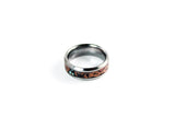 Arizona Inlay - 8mm Tungsten Ring