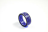 Purple Aurora Carbon Fiber Ring