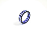 Purple Aurora Carbon Fiber Ring