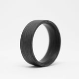 Custom Carbon Fiber Wave Ring