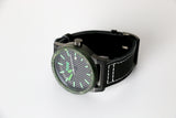OD GREEN Forged Carbon Rune Watch Automatic