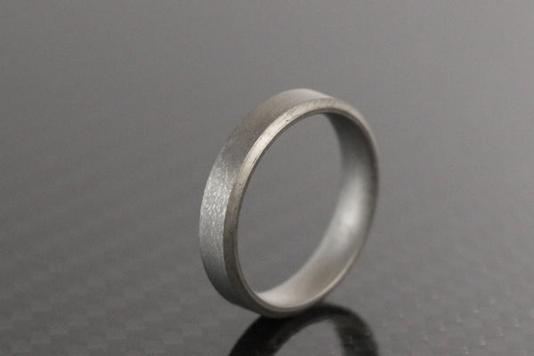 Acid Etched Titanium Band