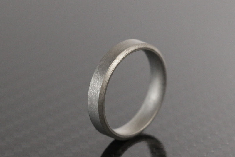 Acid Etched Titanium Band