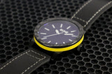 Yellow Glow Bezel Watch