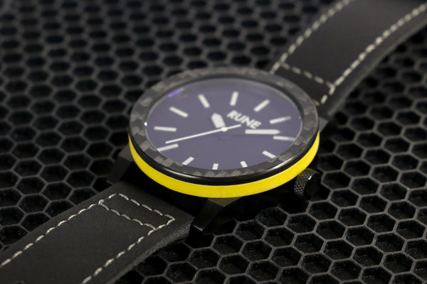 R2Fly Yellow Glow Bezel Watch - Remnants Ready To Ship