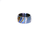 Knife Edge Timascus Broad Ring