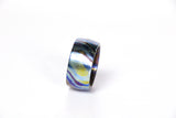 Knife Edge Timascus Broad Ring