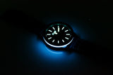Cobalt Blue Automatic Rune Carbon Fiber Watch V2