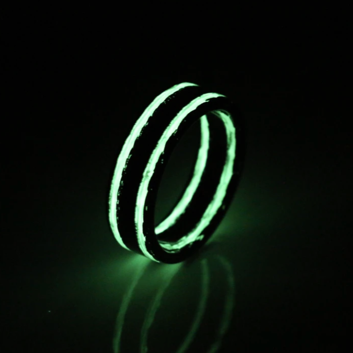 Joker Metallic Carbon Fiber Ring
